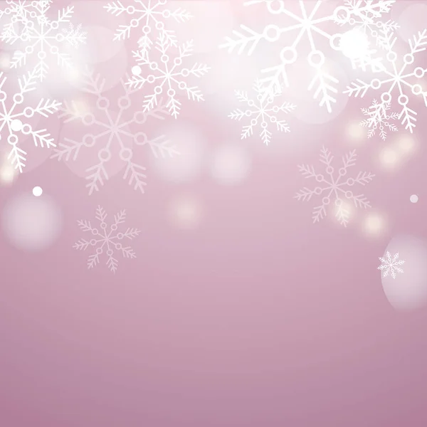 Kış Kar Taneleri Şekli Kar Tasarım Elementi Noel Kar Yağışı — Stok fotoğraf