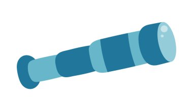 Çizgi film tarzında dürbün.