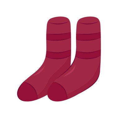 Çizgi film tarzında şirin çoraplar.