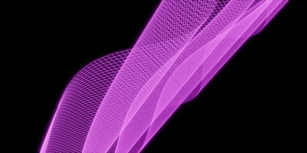 Mesh Wave Background Futuristic Technology Style Elegant Background Business Presentations — Stock Photo, Image