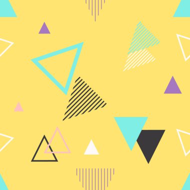 Eğilimsiz, geometrik desenli, geometrik şekilli vektör çizimi. Davet, broşür ve şür için özgeçmiş tasarla.