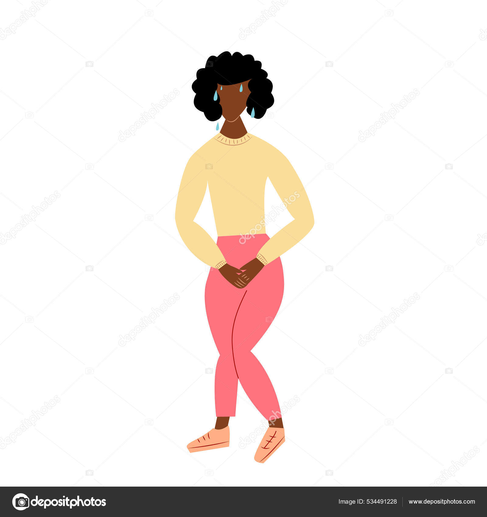 股間　女性 