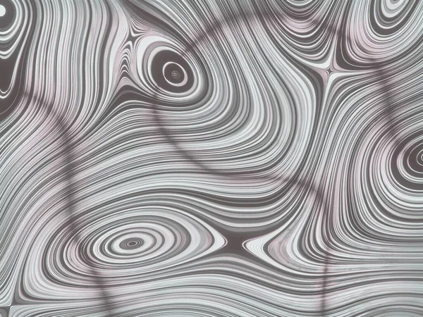 Abstract Dynamic Fluid Overlap Textured Black Background Illustration — Stock Photo, Image