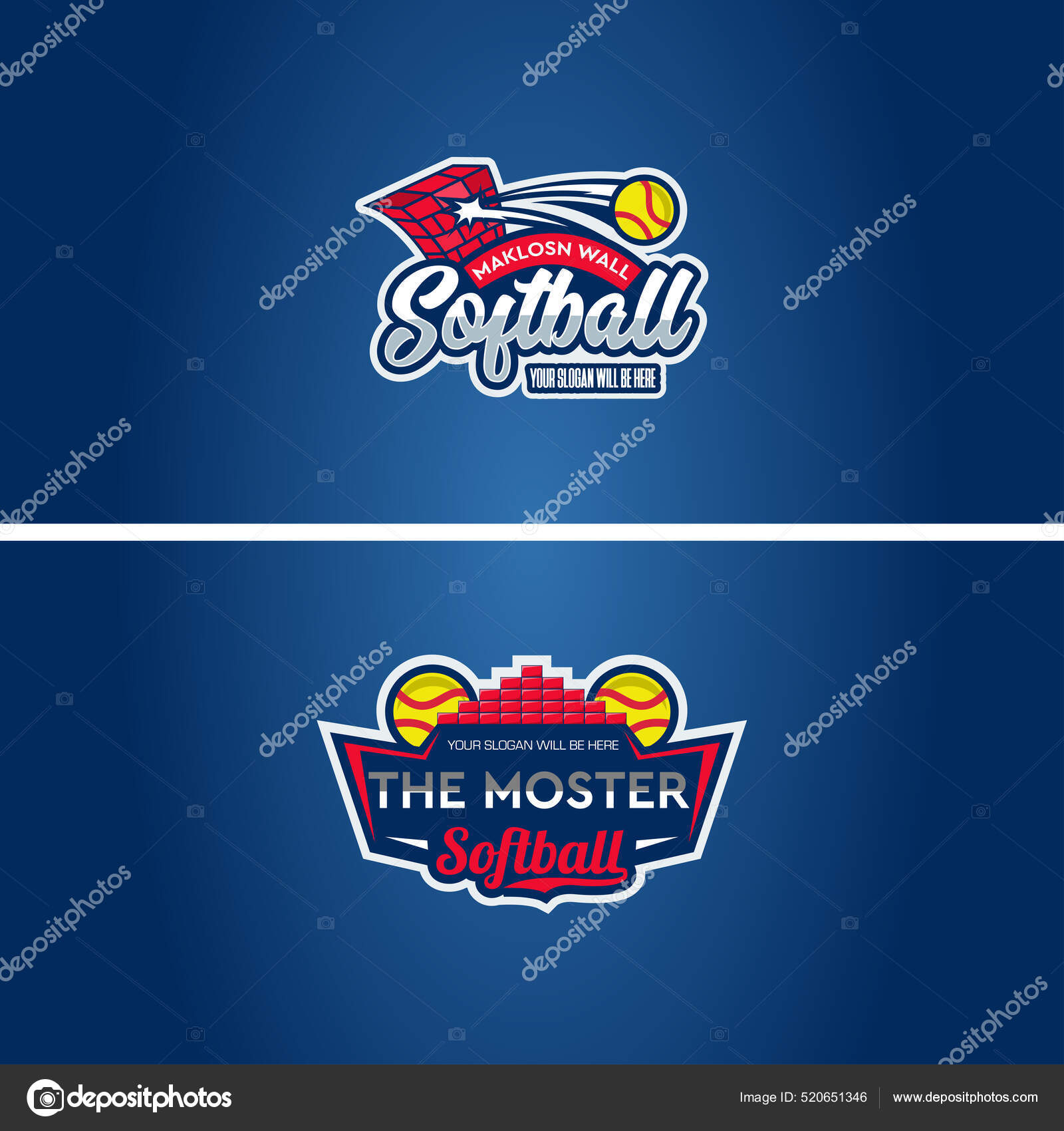 Softball Logo Ideas