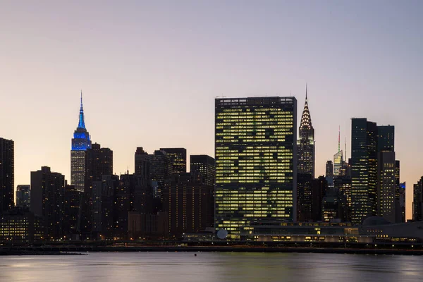 NYC Manhattan skyline — Stockfoto