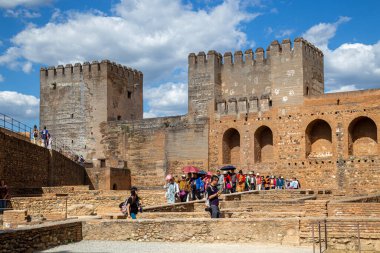 Granada, İspanya 'daki Alhambra Sarayı