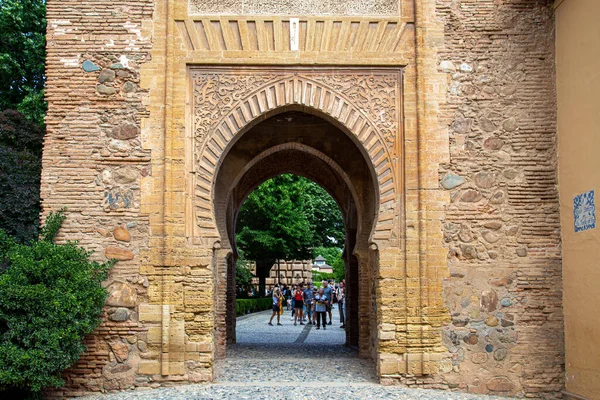La Porte du Vin au Palais de l'Alhambra, Grenade — Photo