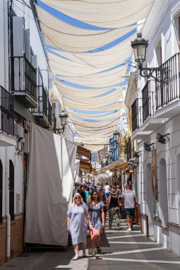 Nerja'daki Dar Sokaklar, İspanya