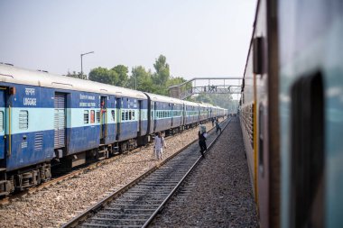 Jodphur Tren İstasyonundaki Trenler