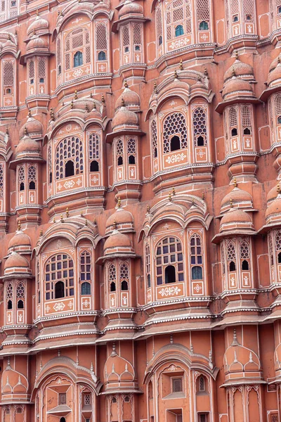 인도 자이푸르에 있는 바람의 궁전 인하와 마할 — 스톡 사진