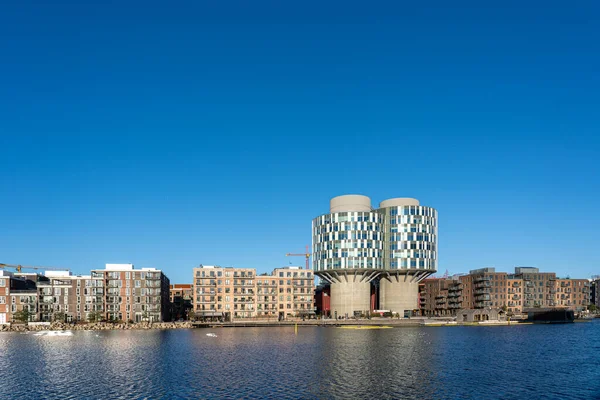 Portland Towers em Nordhavn distrito em Copenhague — Fotografia de Stock