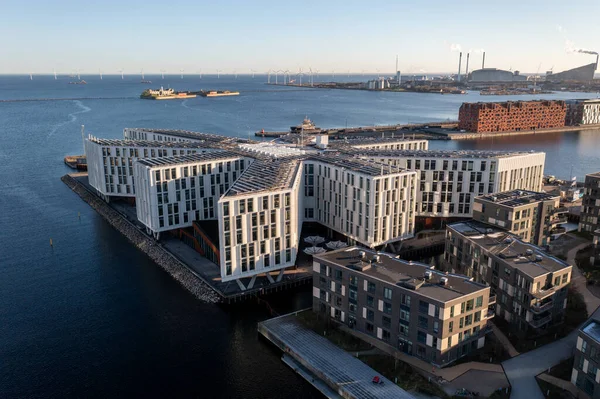 Aerial View of UN City in Copenhagen, Denmark — Foto de Stock