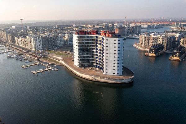 Metropolis Residential Building in Copenhagen, Denmark — Stockfoto