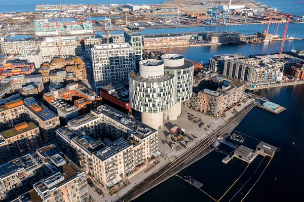 Портландські вежі в районі Нордвпв в Копенгагені — стокове фото