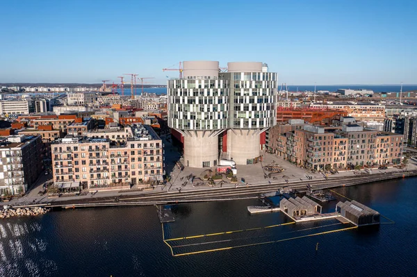 Torres Portland en el distrito Nordhavn en Copenhague — Foto de Stock