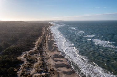 Tisvildeleje Beach, Danimarka havadan görünümü