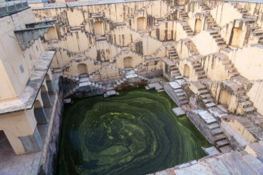Stepwell Panna Meena ka Kund, Amer, Hindistan