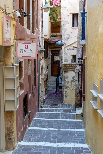 Rues de charme à La Canée, Crète — Photo