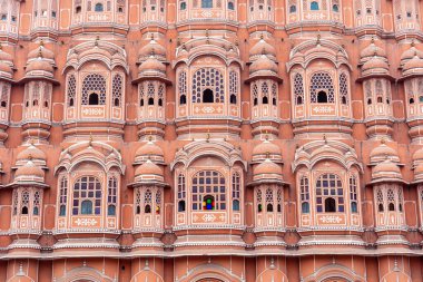 Hawa Mahal, Jaipur, Hindistan 'daki Rüzgâr Sarayı.