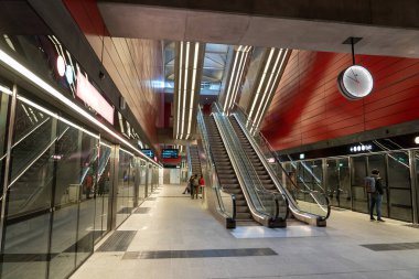 Kopenhag Metro İstasyonu