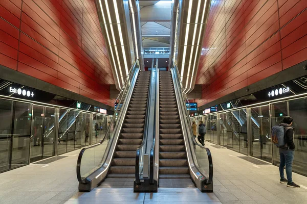 Stacja metra Kopenhaga — Zdjęcie stockowe