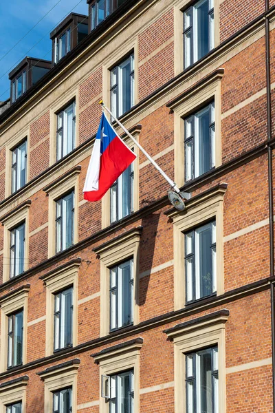 Chiles ambassade i København, Danmark – stockfoto