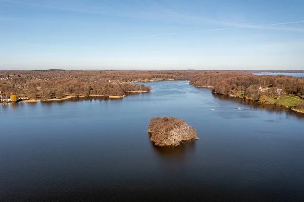 Bagsvaerd Lake na Zélandu, Dánsko — Stock fotografie