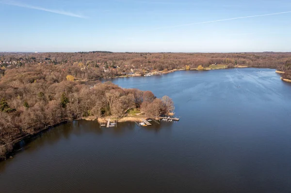 Bagsvaerd Lake na Zélandu, Dánsko — Stock fotografie