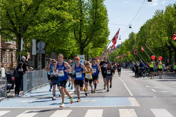 Evento da Maratona de Copenhague 2022 — Fotografia de Stock