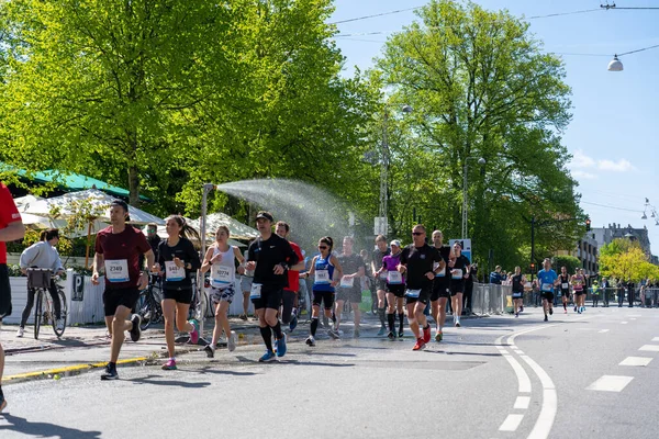 Evento da Maratona de Copenhague 2022 — Fotografia de Stock