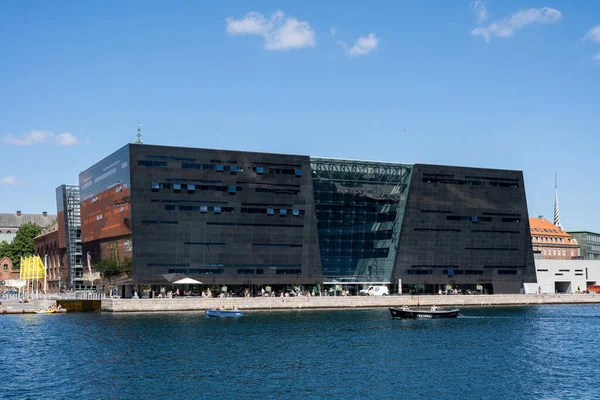 Copenhague Dinamarca Julio 2022 Biblioteca Real También Conocida Como Diamante — Foto de Stock