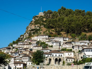 Arnavutluk 'ta Berat manzarası