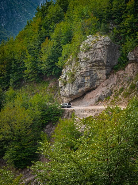 Veicolo Una Strada Sterrata Difficile Guidare — Foto Stock