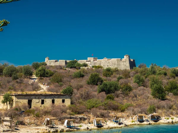 Burg Von Porto Palermo Albanien — Stockfoto