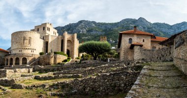 The Kruje Castle in Albania