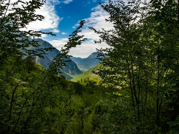 View Theth Valley Albania — Foto de Stock