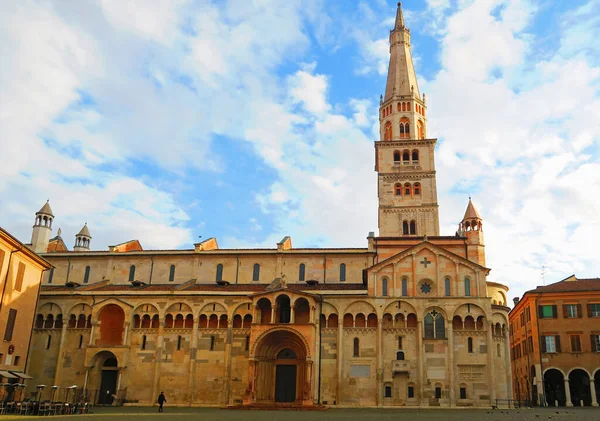Modena Italien Den April 2022 Katedralen Modena Byggdes Arkitekten Lanfranco — Stockfoto