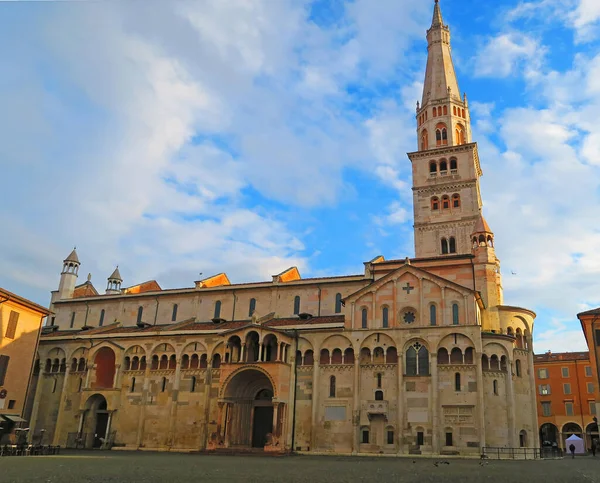 Modena Italien Den April 2022 Katedralen Modena Byggdes Arkitekten Lanfranco — Stockfoto