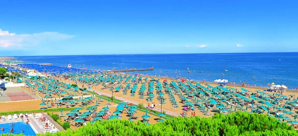 Jesolo Italy May 2022 View Beautiful Beach Lido Jesolo Veneto — Stock Photo, Image