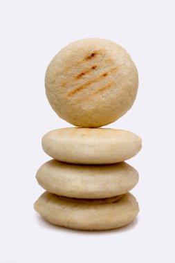 Venezuela mısır tarlası tipik kahvaltı gastronomik ortamı