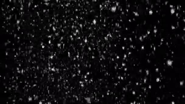 雪が降る背景シームレスなループ — ストック動画