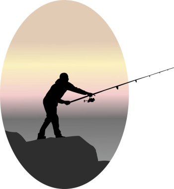 Fishing Flat Vector Illustration 6