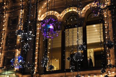 Moskova 'da yeni yıl sokak dekorasyonları