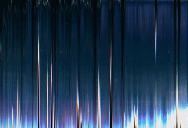 Glitch ruido superposición polvo rasguño textura azul —  Fotos de Stock