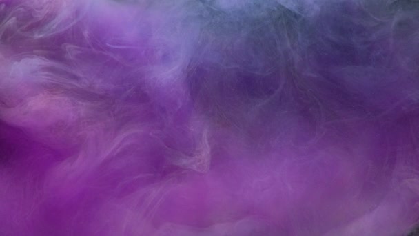 Кольорова туманна хмара абстрактний фон фіолетовий туман — стокове відео