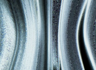 Arıza dokusu eski televizyon sesini örtüyor siyah beyaz