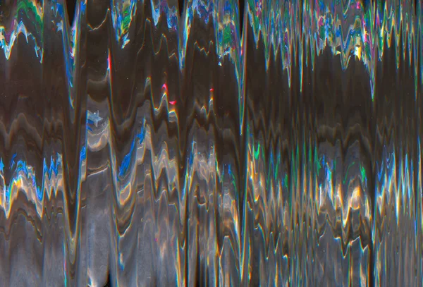 Arte glitch color de fondo ruido estático marrón — Foto de Stock