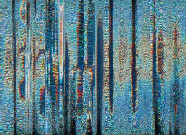 Glitch arte pixel rumore texture artefatti colorati — Foto Stock