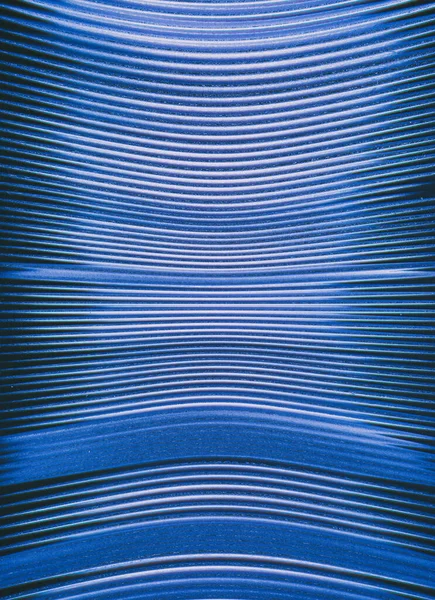 Glitch moderne distorsion statique bleu blanc courbes — Photo