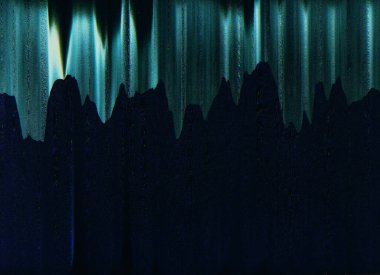 Soyut arkaplan gürültüsü çerçeve koyu mavi